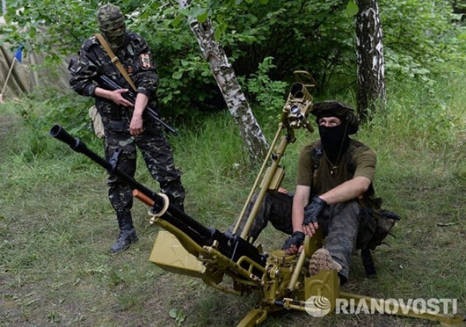 Ополченцы ЛНР сообщили, что сбили штурмовик ВВС Украины