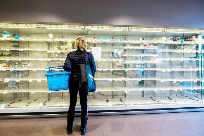 Цены на продукты достигли максимума в Великобритании