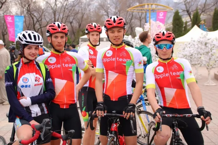 Сезон велопробегов открыли в Алматы. ФОТО