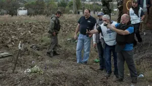Захоронение мирных жителей обнаружено под Донецком
