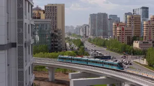 Астанадағы LRT 14 күнде бір миллион жолаушы тасымалдады