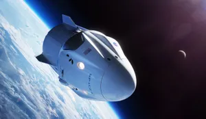 Неизвестный объект пролетел рядом с запускаемой ракетой SpaceX