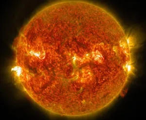 NASA зафиксировало целую серию вспышек на Солнце