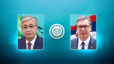 Токаев поздравил президента Сербии