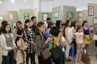 В Алматы проходит выставка «Аутизм глазами детей»